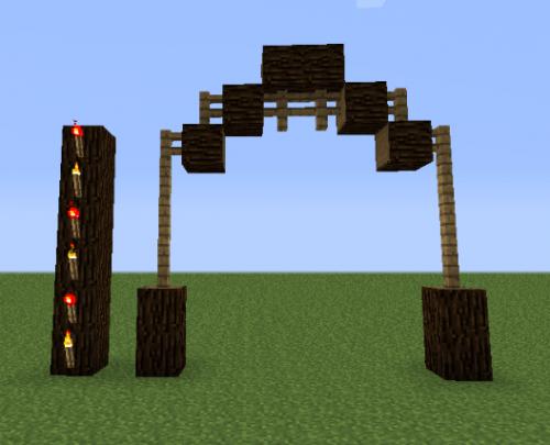 《我的世界》秋千制作详解2