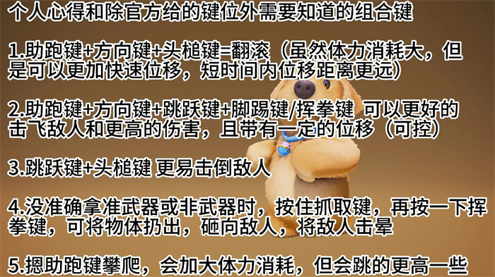 猛兽派对组合键有哪些1