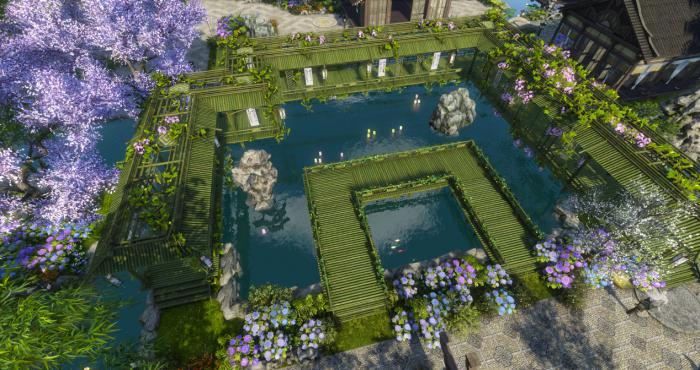 《逆水寒》通幽桥梁组件外观介绍1