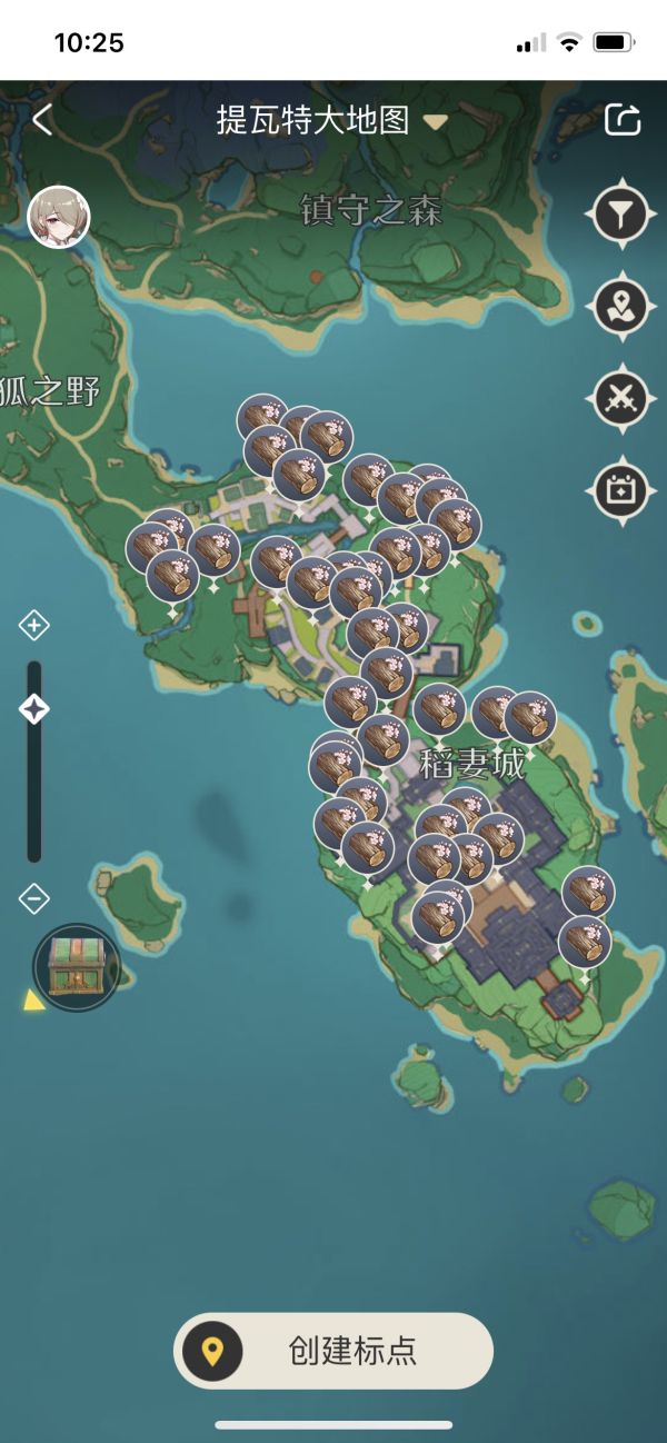 原神各类木头伐木点一览1