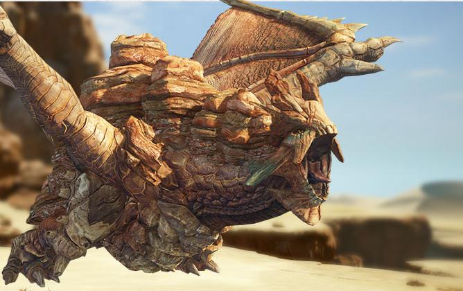 《怪物猎人OL》砂岩龙图鉴介绍1