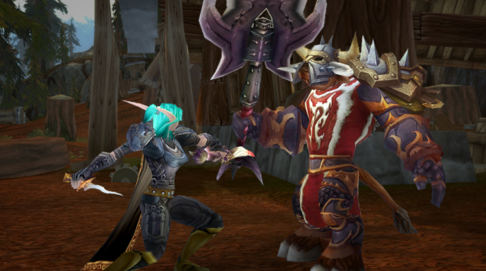 魔兽世界树纹套装哪里换1