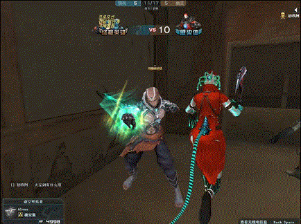 《CF》修道者英雄技能演示1