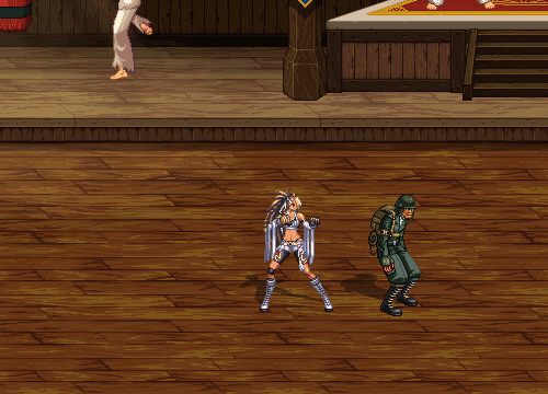 DNF女柔道重做技能演示3