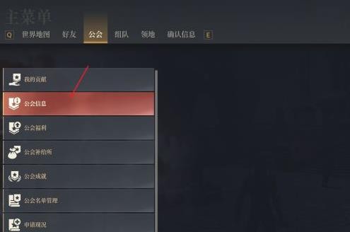神佑释放退出公会方法2