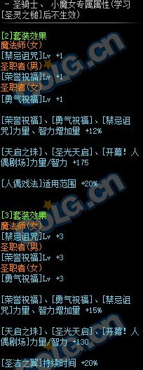 《DNF》永远的流动之路套装属性外观一览2