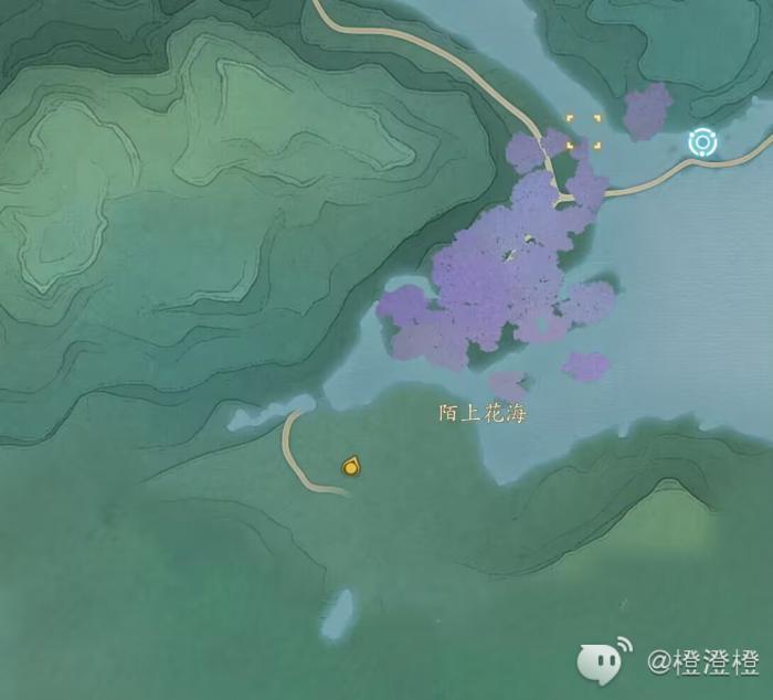 诛仙世界青云山麓闲涉丹青全位置一览6