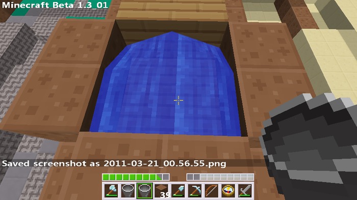 《我的世界》循环水电梯制作教程5