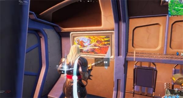 《堡垒之夜》在昆式战机巡逻现场找到载入界面任务攻略2