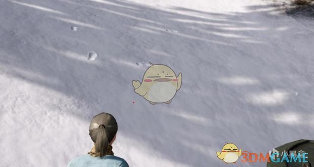 《绝地求生》雪地地图隐藏脚印方法14