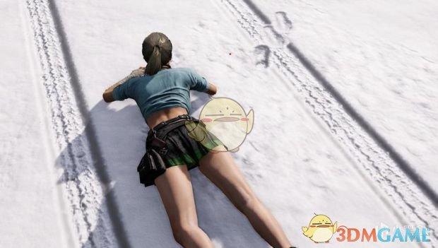 《绝地求生》雪地地图隐藏脚印方法18