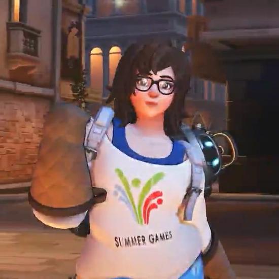 《守望先锋》小美睡衣新皮肤曝光1