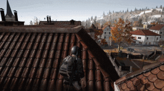 《绝地求生》雪地地图凛冬城跑酷攻略7