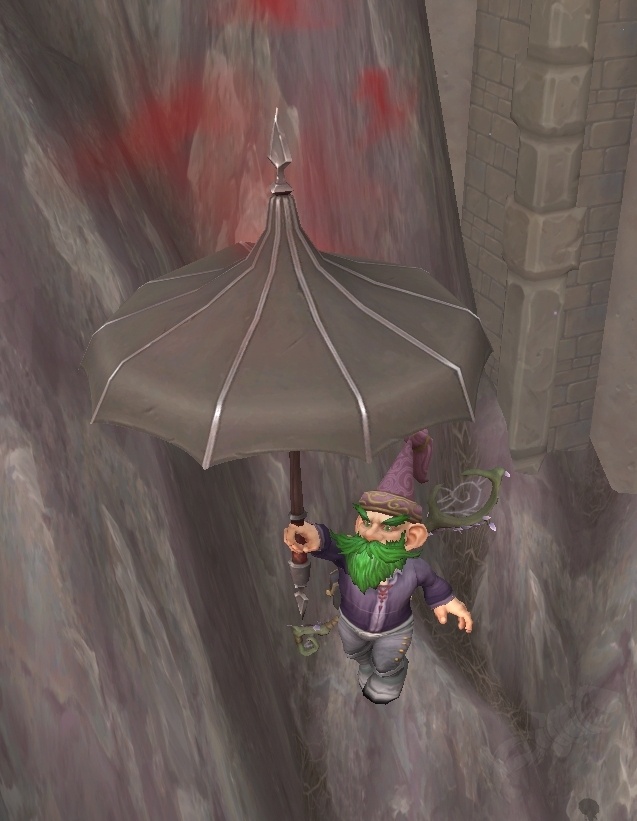 《魔兽世界》时髦的黑色遮阳伞有什么用1