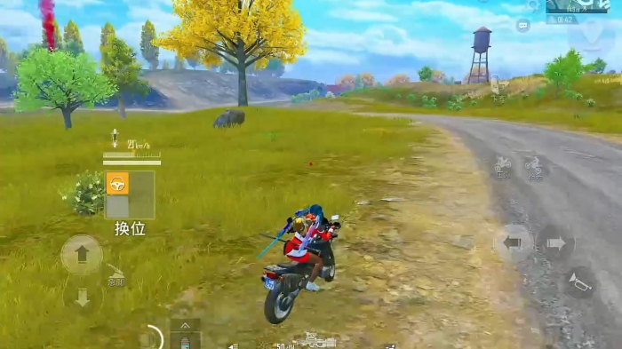 和平精英摩托车怎么开1