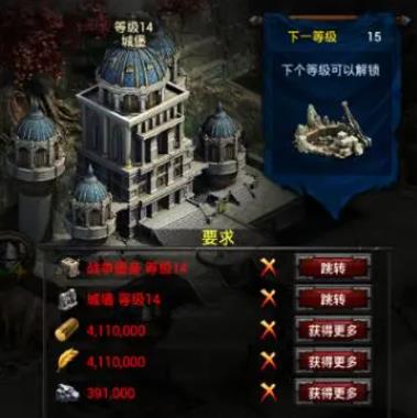 列王的纷争升级有什么条件1