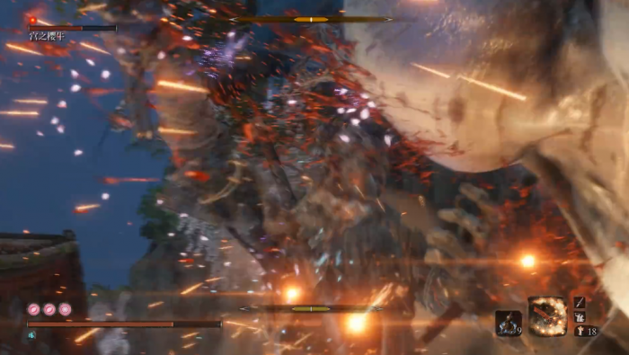 只狼影逝二度樱牛怎么打1