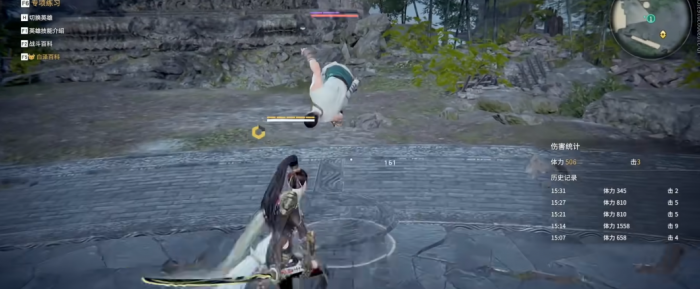 永劫无间太刀横刀怎么打浮空百裂3