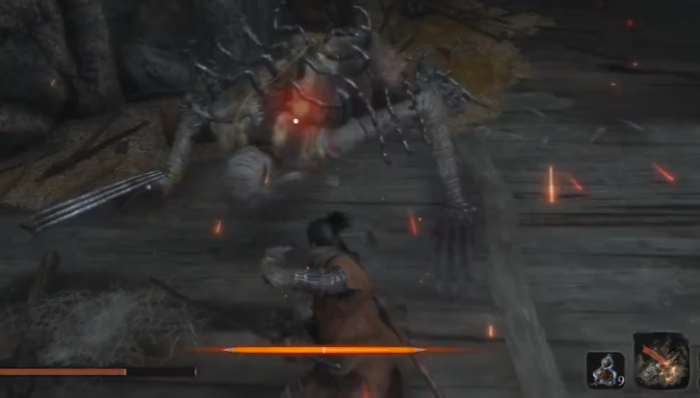 只狼影逝二度怎么过金刚山2