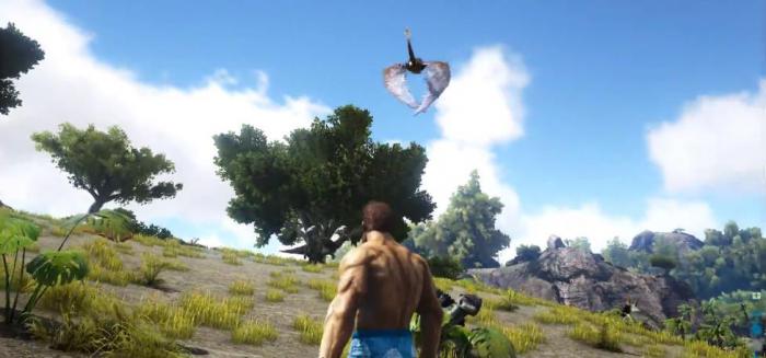 方舟生存进化怎么捉翼龙1