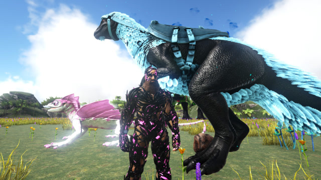 方舟生存进化中怎么驯服镰刀龙2