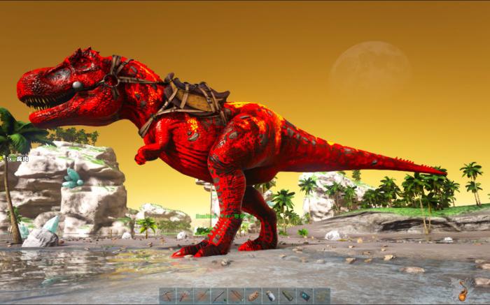 方舟生存进化怎么给恐龙喂食1