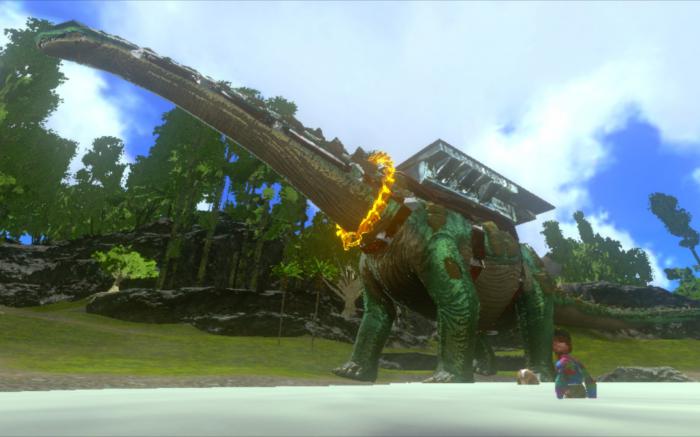 方舟生存进化泰坦龙怎么驯服2