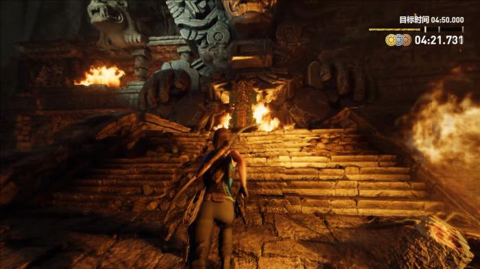 古墓丽影刚开始怎么逃出山洞1