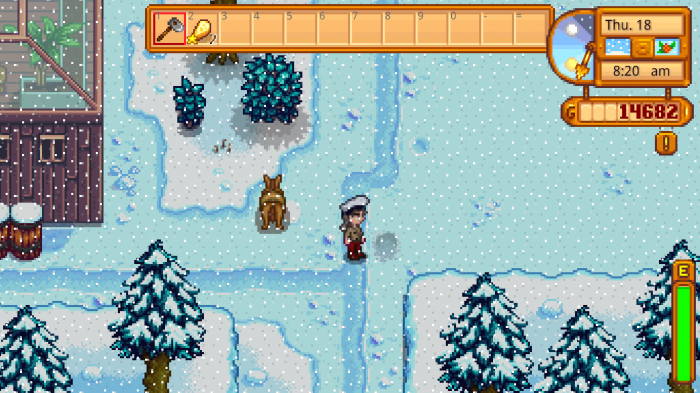 星露谷物语第一年冬天怎么玩3