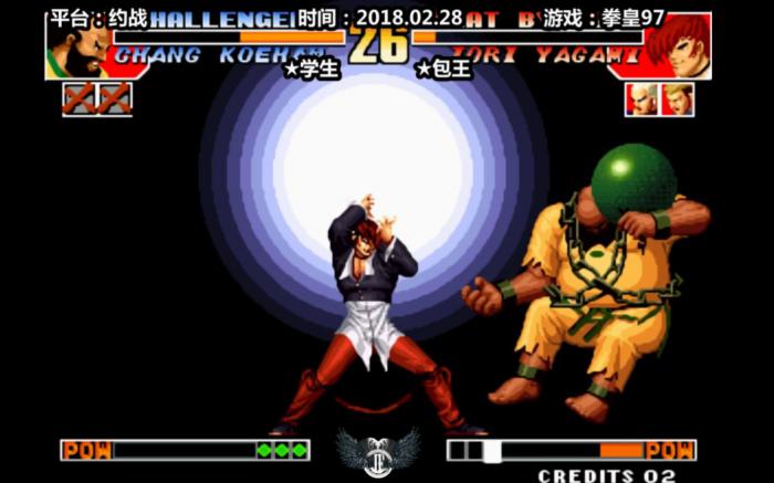 拳皇97八神安全跳怎么练1