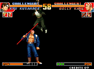 拳皇97草稚京怎么放地火1