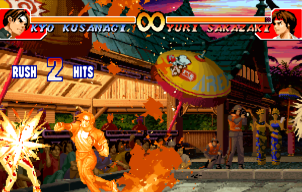 拳皇97草稚京怎么放地火2