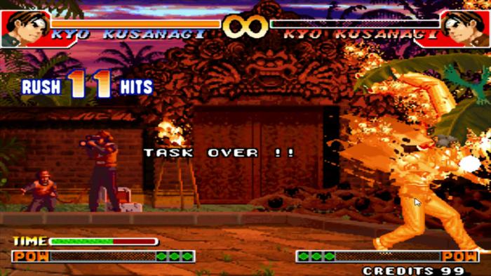 拳皇97草稚京怎么放地火3