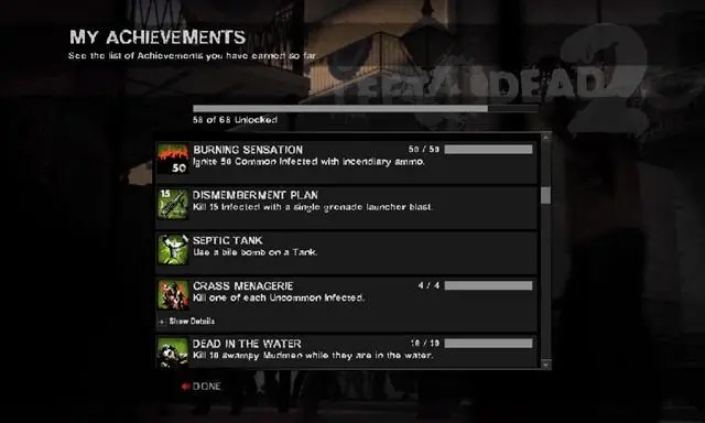 求生之路2全成就解锁方法是什么3