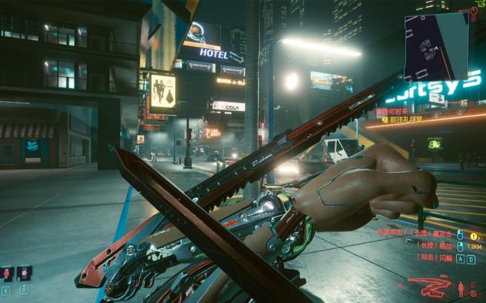 赛博朋克2077为什么切不出枪1