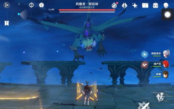 原神怎么打70级风龙1