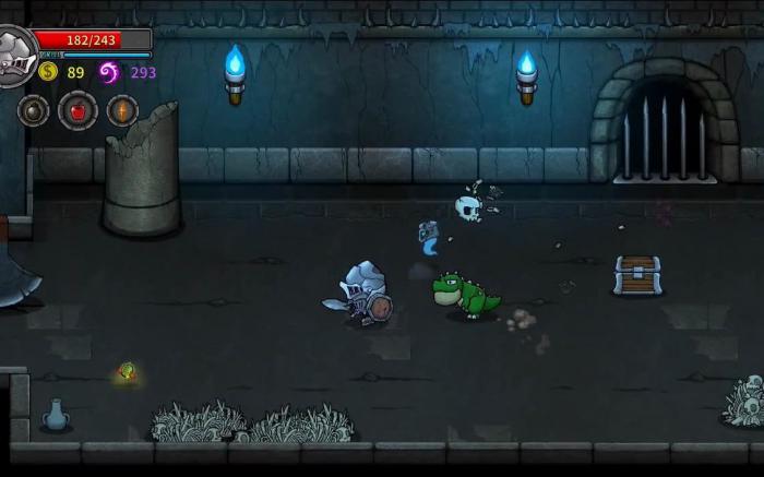 失落城堡怎么通关骷髅地牢1