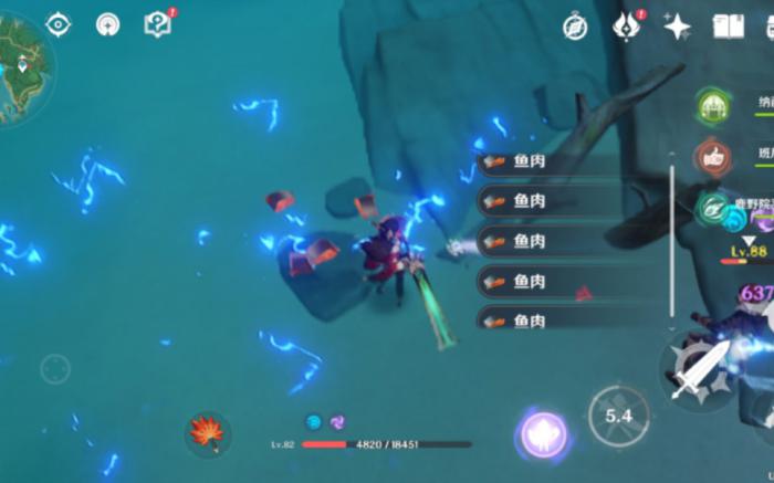 原神鱼肉怎么大量获取2