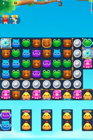 开心消消乐107关隐藏关怎么过2