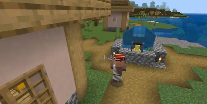 我的世界如何让村民干活1