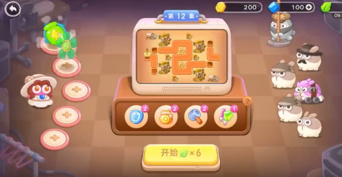 保卫萝卜4阿波尼克号12怎么过1