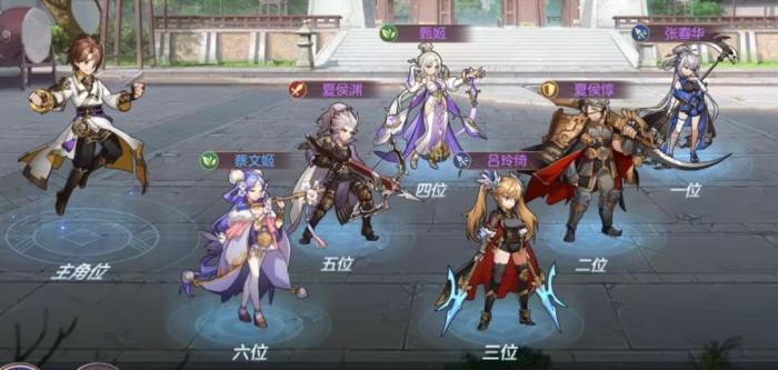 三国志幻想大陆新手基础队伍用什么1