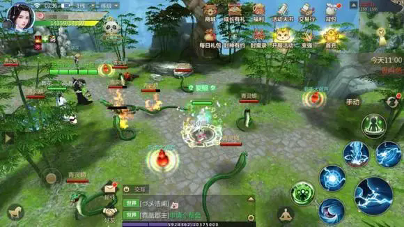 蜀门手游蟠桃园怎么捡桃子2