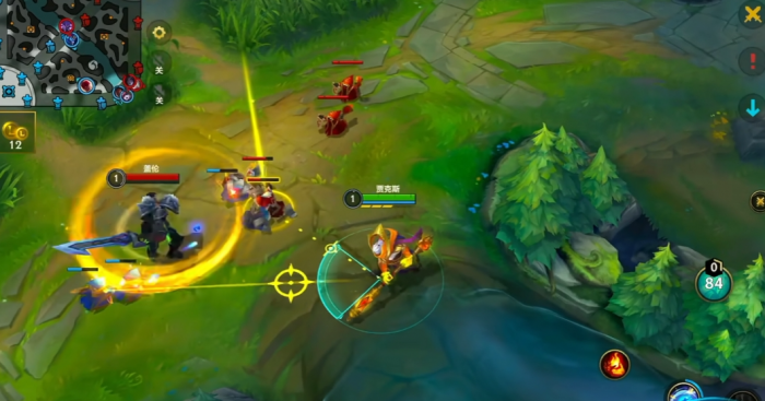 英雄联盟手游上单怎么控线1