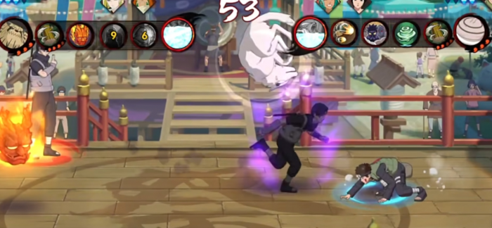 火影忍者忍战犬冢牙怎么操作1