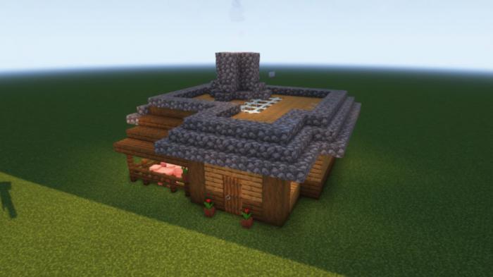 我的世界怎么快速建房子2