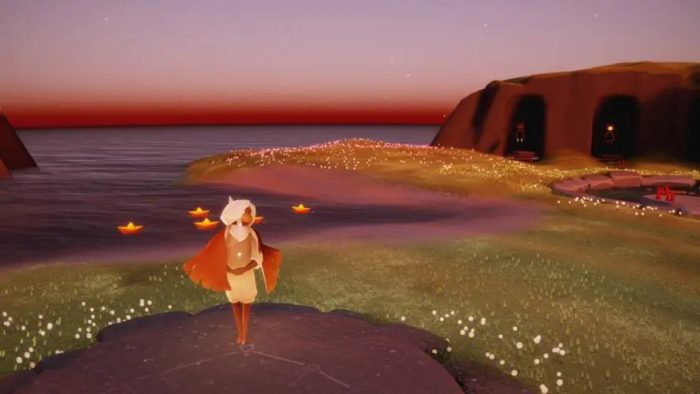 光遇可爱小碎步怎么走1