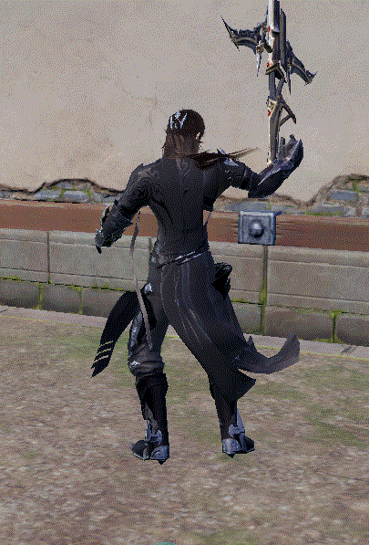 《剑三》重置唐门男新待机动作特效4