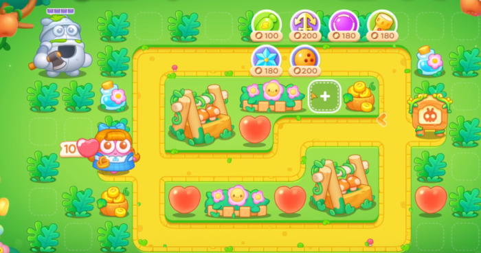 保卫萝卜4绿野奇缘10怎么过1