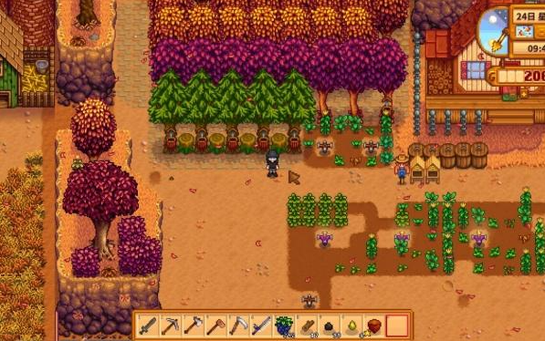 星露谷物语小树林怎么建造3